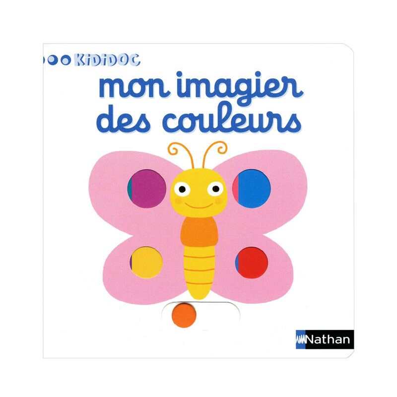Livre Mon imagier des couleurs Kidicoc - Nathan Jeunesse