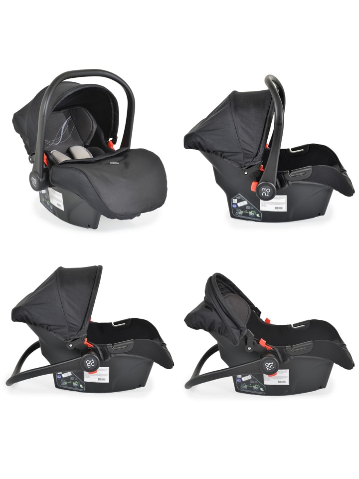Moni Babyschale i-Size (40 - 87cm)  in schwarz günstig kaufen onesize