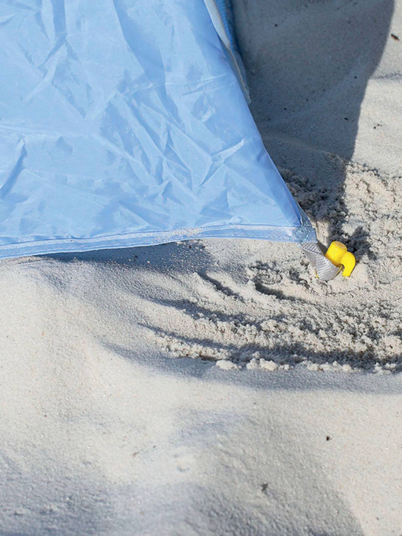 Ludi Kinder Spielzelt, Pop-up-Strandzelt mit UV-Schutz LUDI - blau