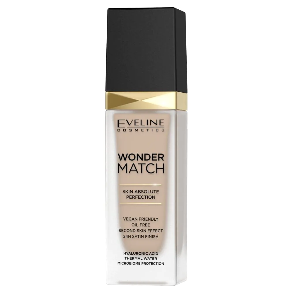Eveline Wonder Match Foundation 12 Lys Naturlig
