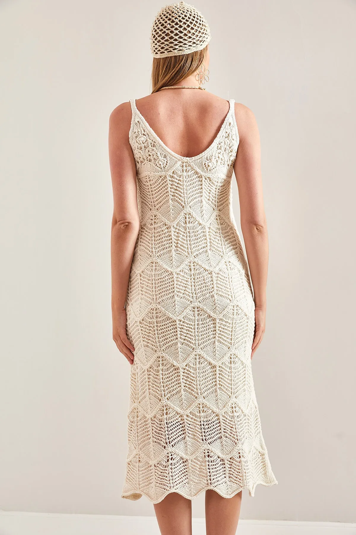 Bianco Lucci  Gemustertes, gefüttertes Damenkleid