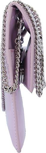 Patrizia Pepe Fly Glossy Clutch Tasche Leder 28 cm