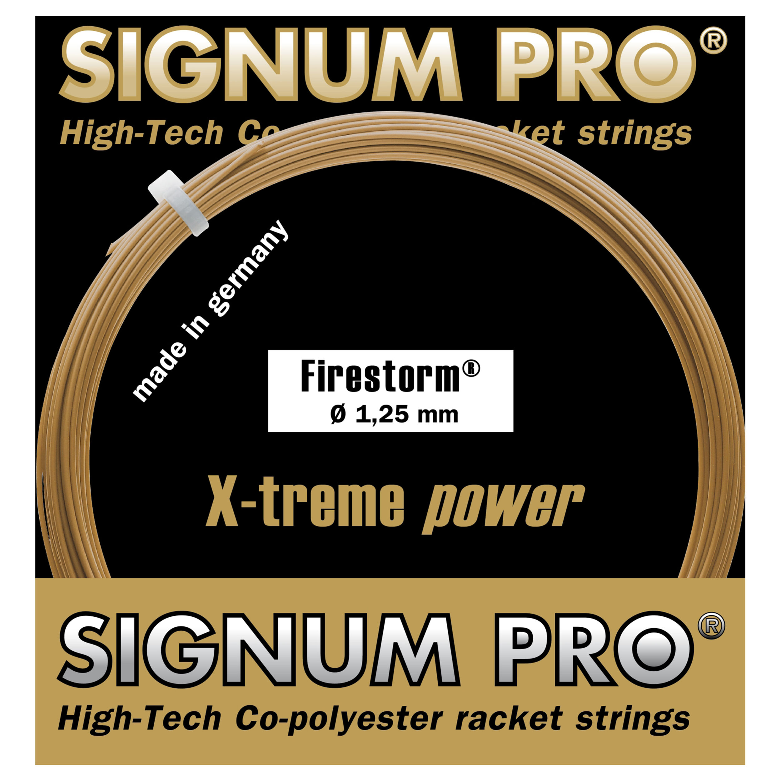 Firestorm Metallic Saitenset 12,2m - Gold