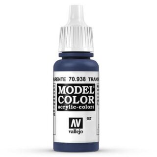 Model Color 187 Transparent Blau (Transparent Blue) (938)