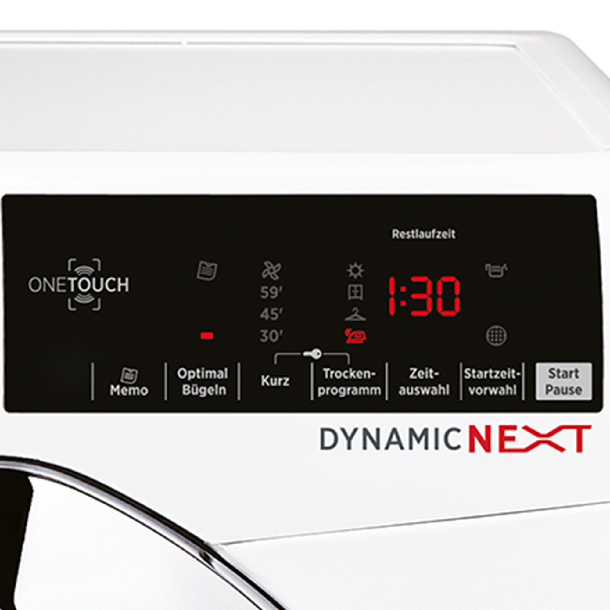 Hoover Wärmepumpentrockner GDX HY9A2TCEX-84, 9 kg, Schuhgestell, AquaVision-Kondenswasserbehälter, NFC-Technologie