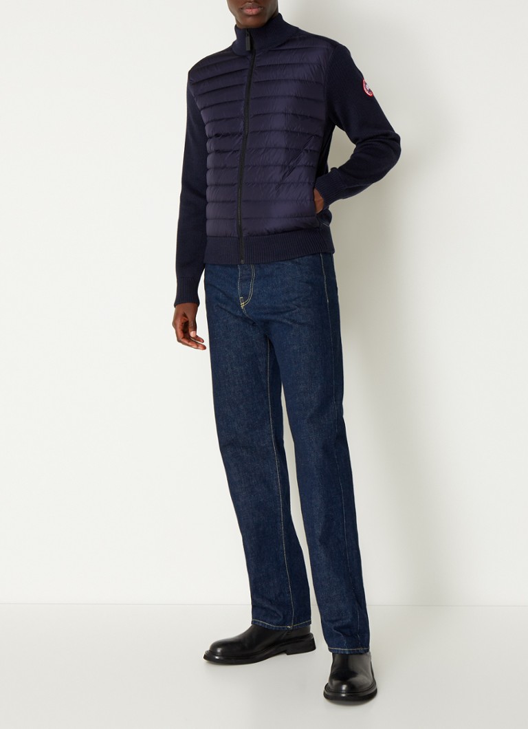 Canada Goose Hybridge Καπιτονέ Μάλλινο Μπουφάν με Μπροστινό Μέτωπο