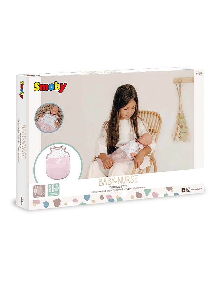 Smoby Puppen-Schlafsack in Rosa - ab 18 Monaten günstig kaufen onesize