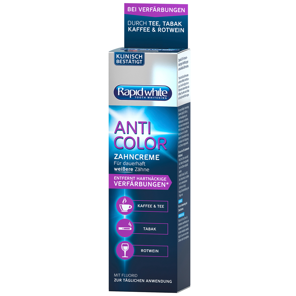 Rapid White Anti-Color Zahncreme 75 ml