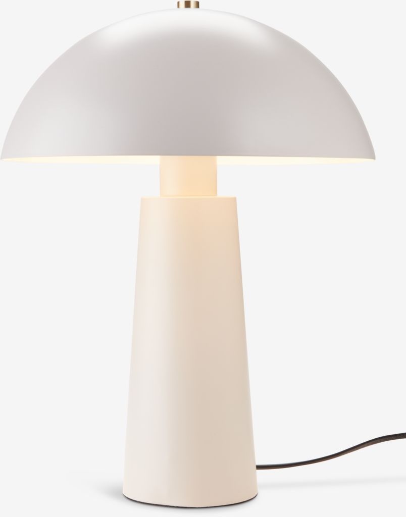 Lampa stołowa MARKUS Ø27xH35cm szara