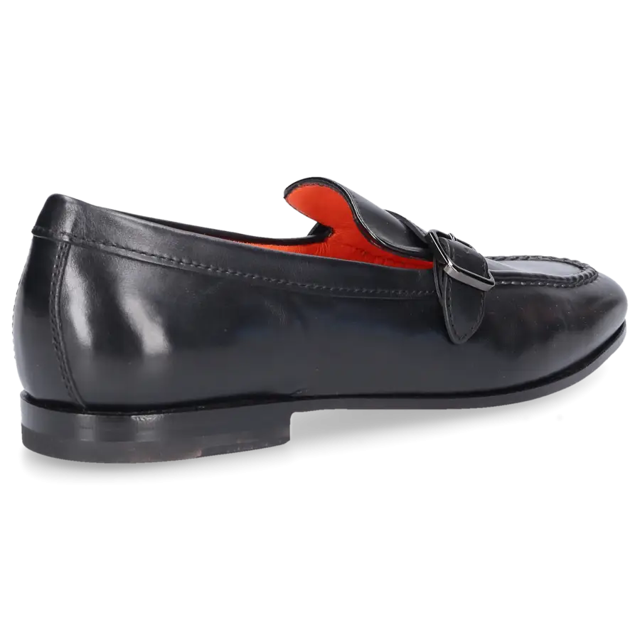 Santoni - Loafer 18005 Kalbsleder - schwarz