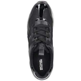 Michael Kors Raina Trainer Sneaker in schwarz