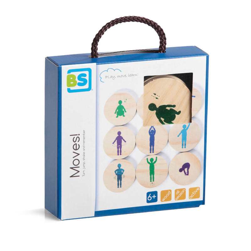Jeu de mouvements et de mémoire Moves BS Toys