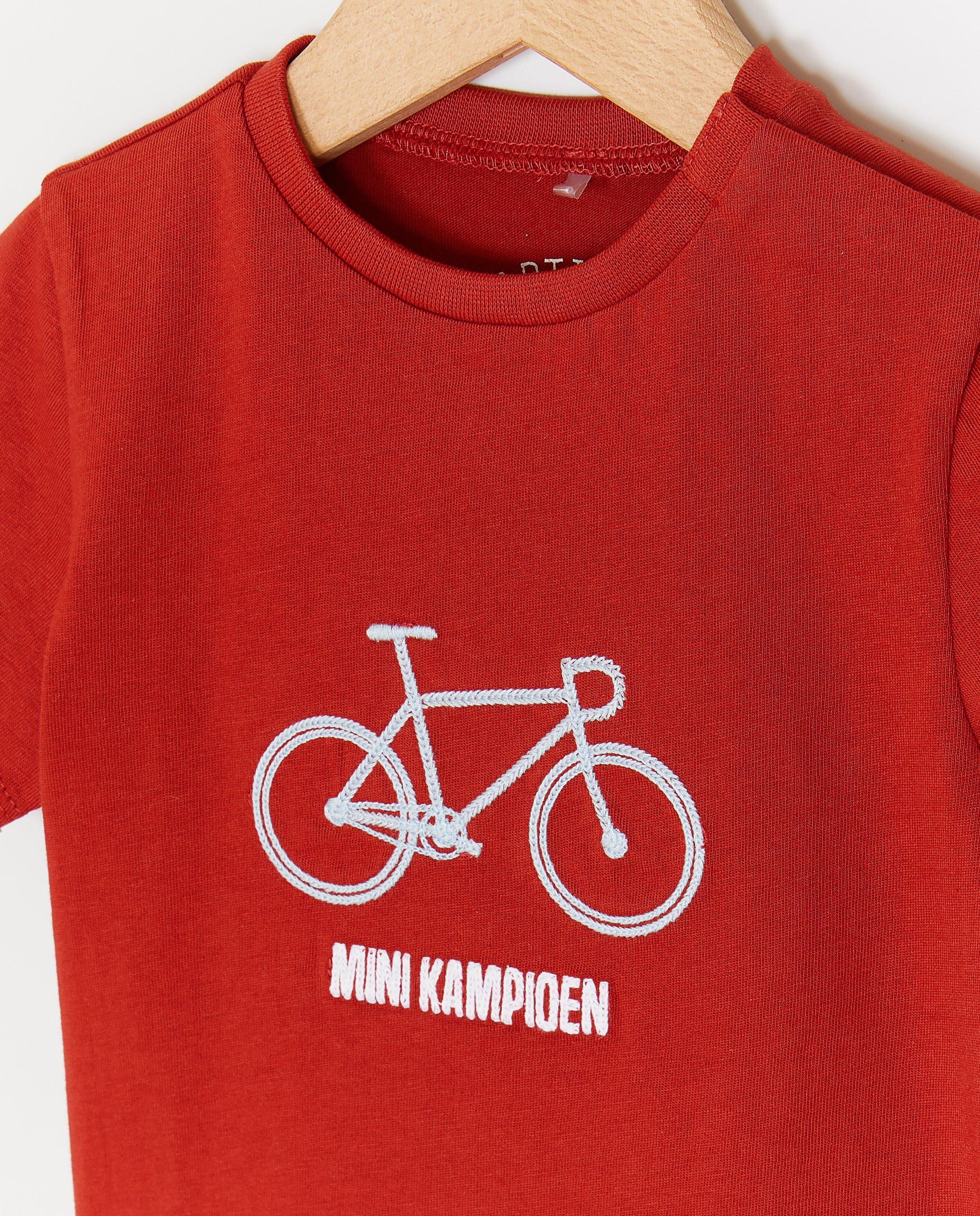 Baptiste biopamut póló, unisex, 62-92 piros