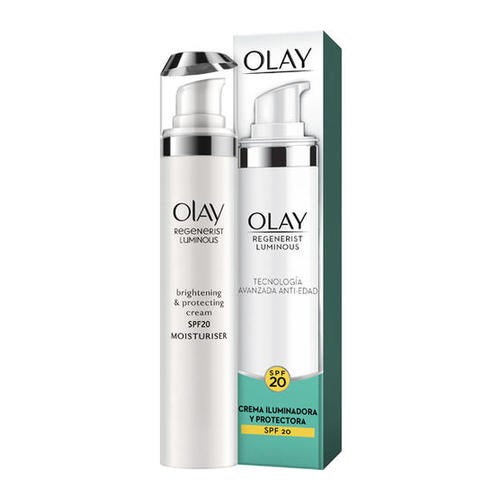 Olay Regenerist Luminous balinošs un aizsargājošs krēms SPF 20 50 ml