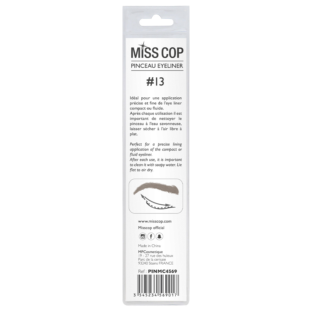 miss cop Eyeliner Pinceau