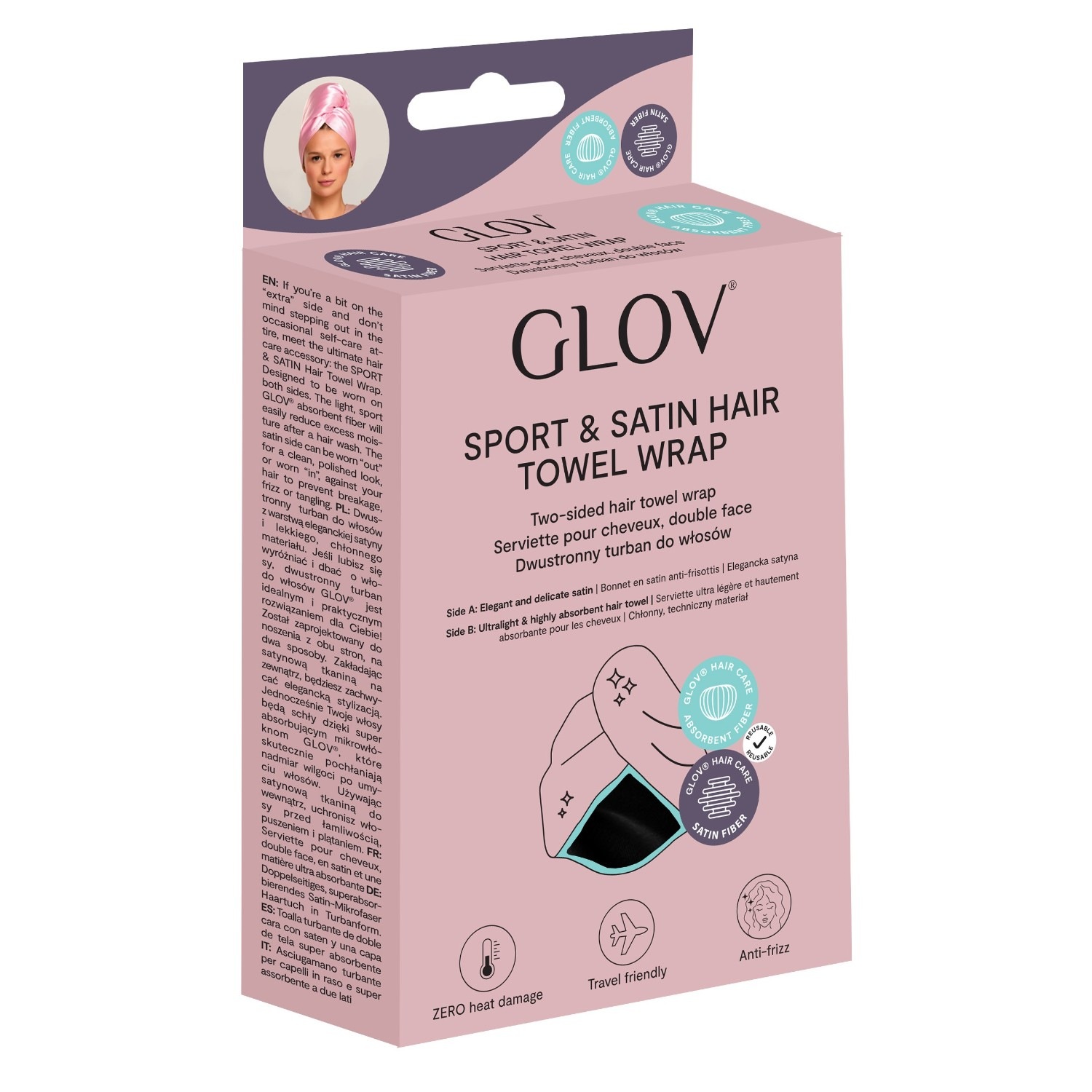 GLOV Sport y pañuelo para el cabello de satén