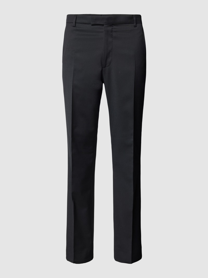 Anzughose im Regular Fit Modell 'Brad' in schwarz