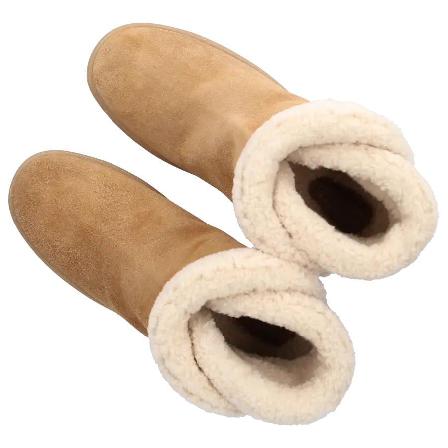 SEE BY CHLOÉ - Snowboots JULIET Veloursleder - beige