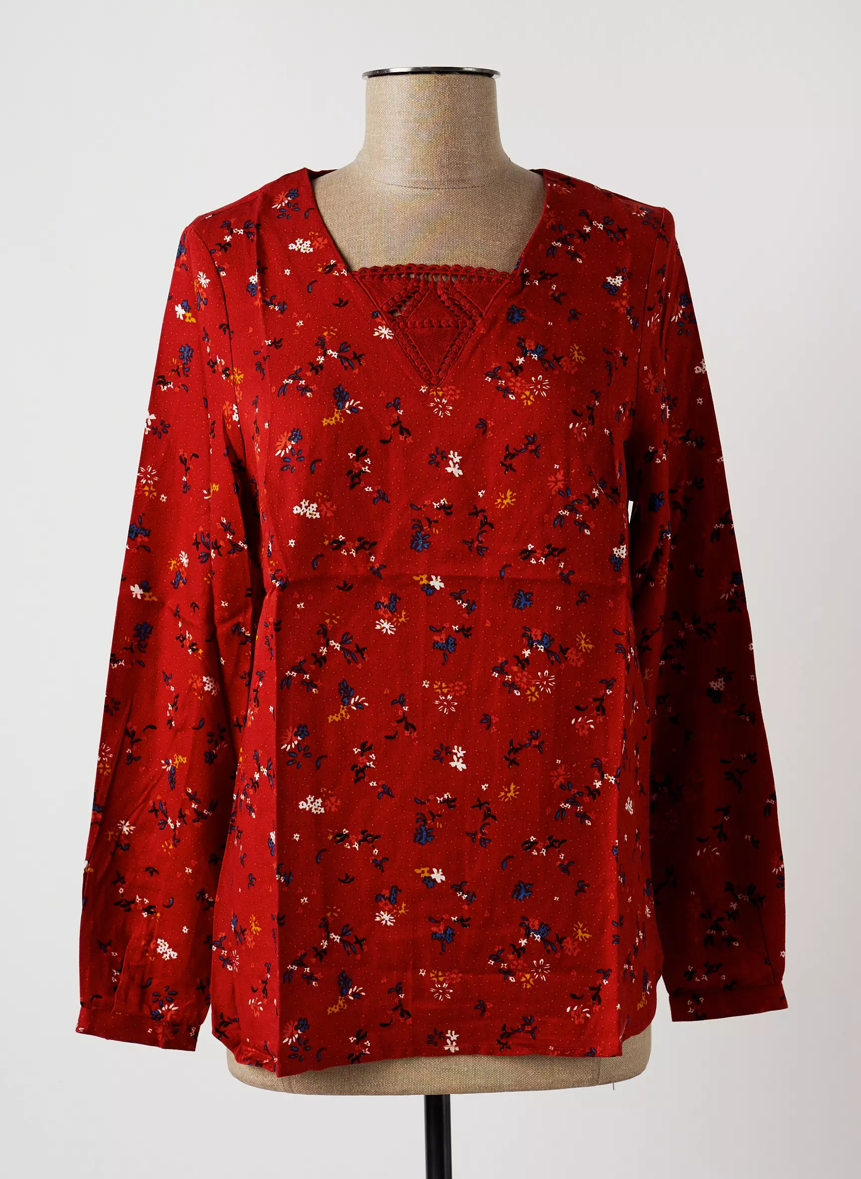 La Fiancee Du Mekong Blouses Femme couleur rouge