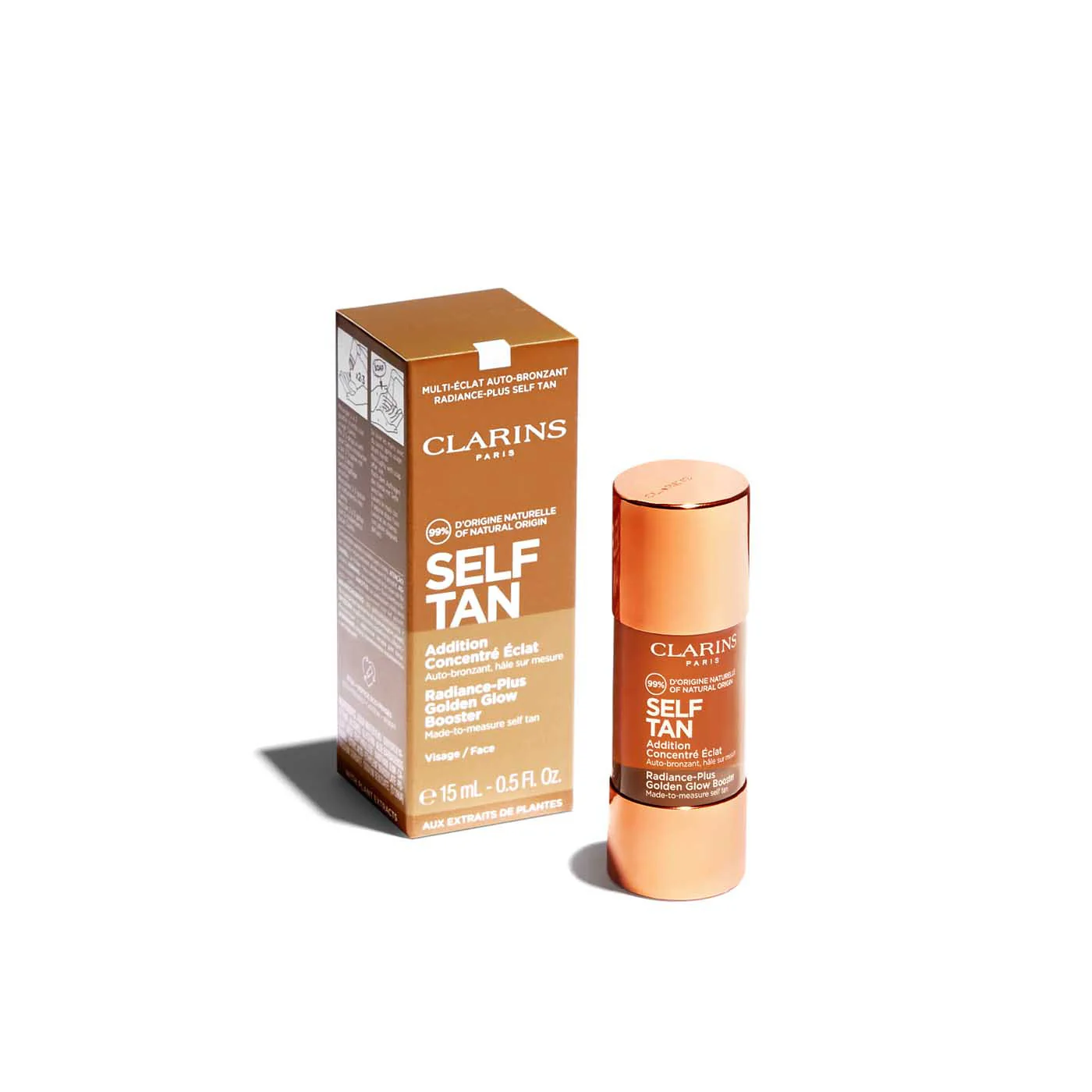 Self Tan Addition Concentré Éclat Visage - Autobronceador facial