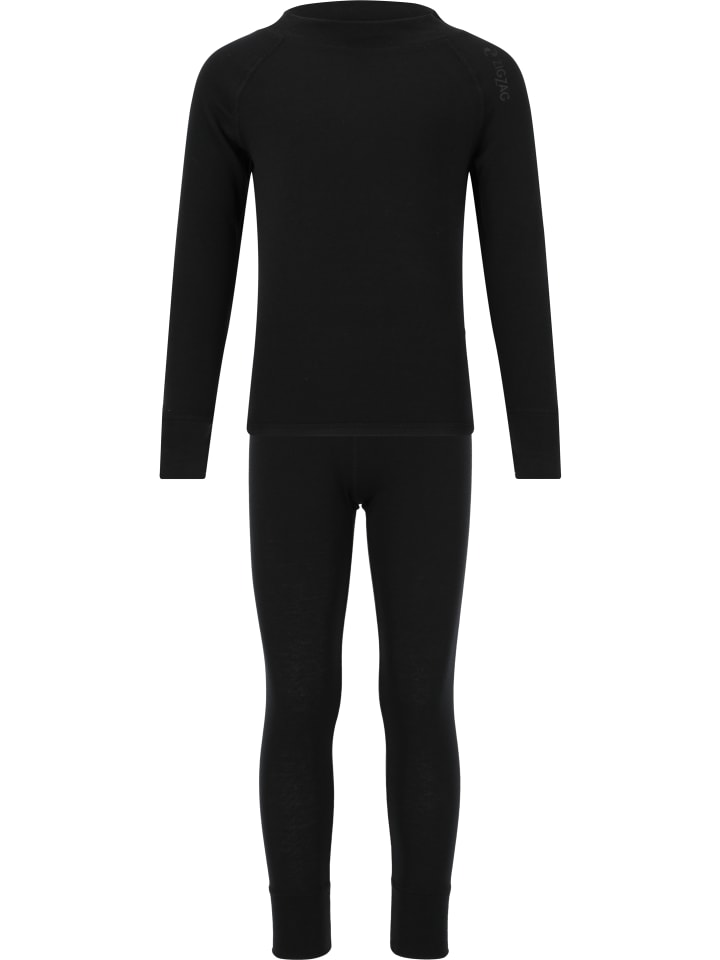 Zigzag Skiunterwäsche im 2er-Set Funktionswäsche-Set Panda in 1001 Black günstig kaufen