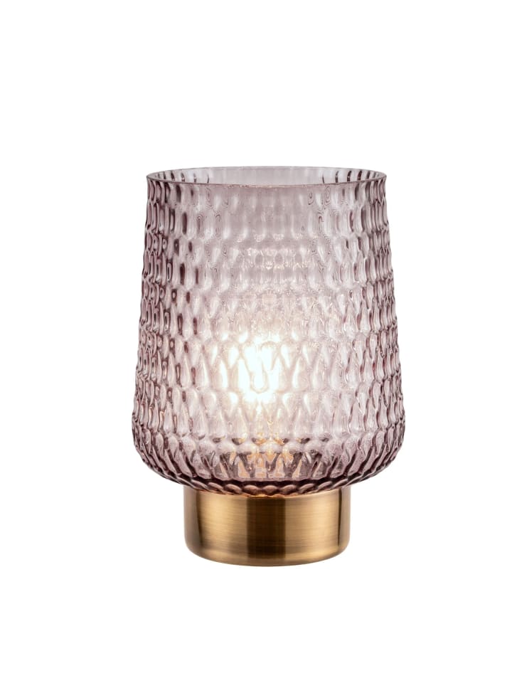 Pauleen Sparkling Glamour mobile Tischleuchte Timer Batterie Grau günstig kaufen onesize