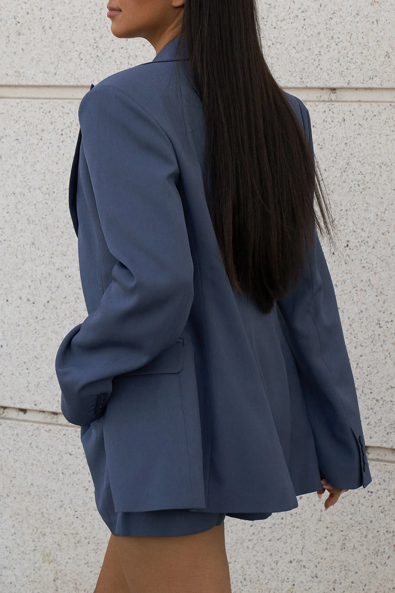 Figurbetonter Oversize-Blazer