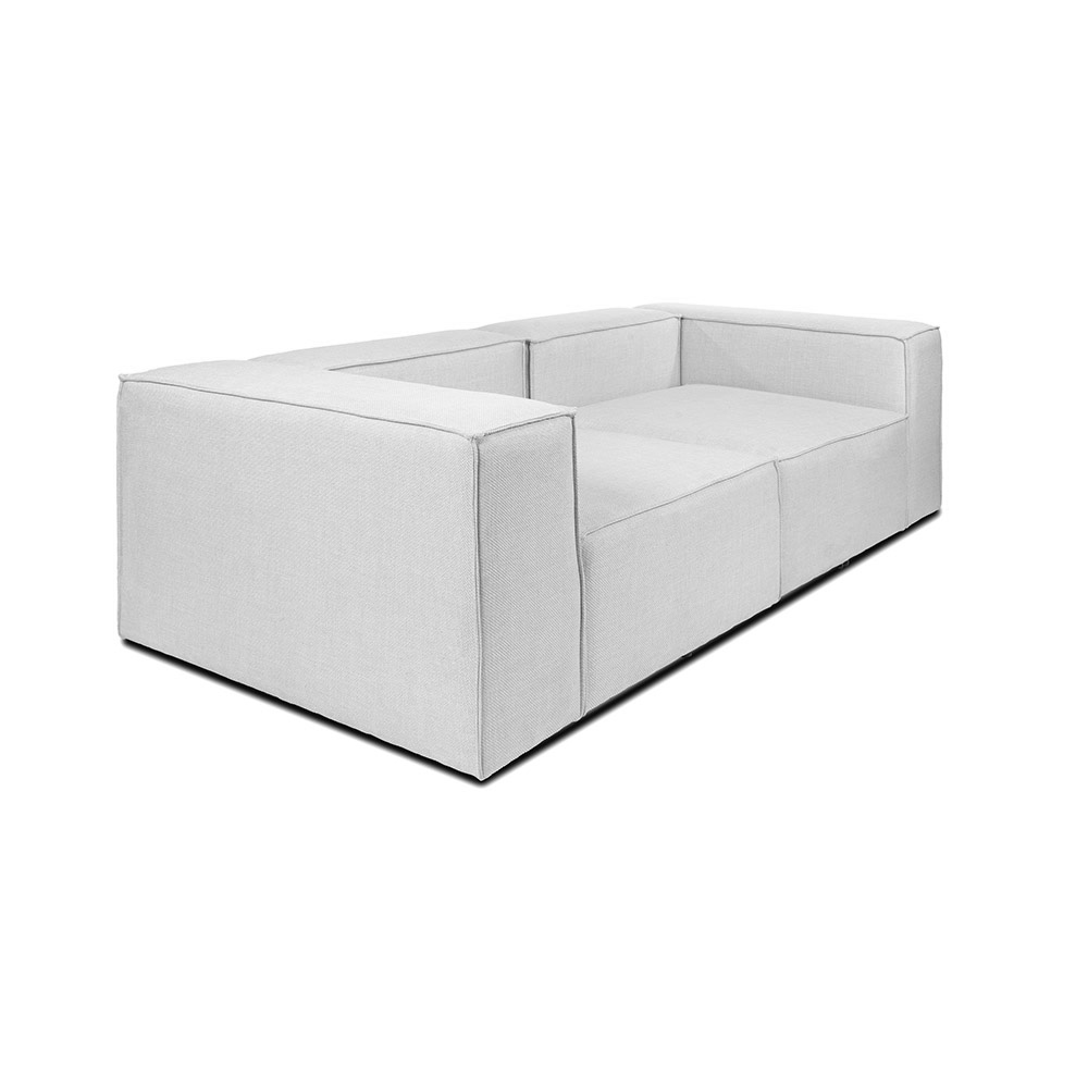 Home Deluxe Modulares Sofa VERONA - S hellgrau