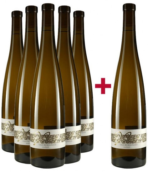 5+1 Paket Grauburgunder trocken - Vera Keller Weine