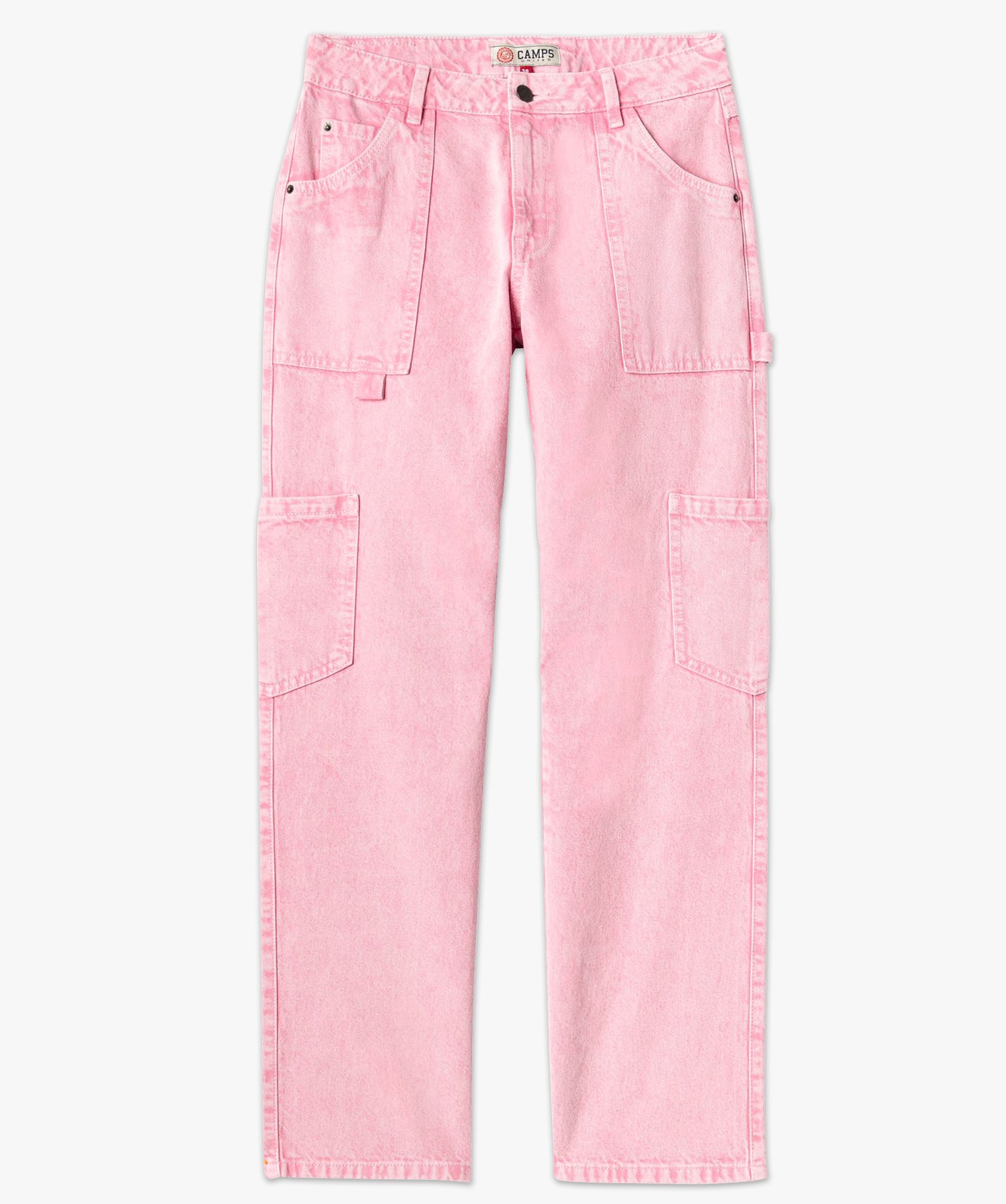 Jean femme coupe large - Camps United rose | GEMO