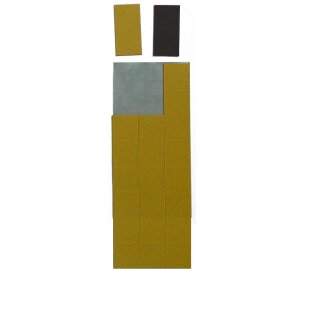 Magnet Bases Kavallerie 3x4 inkl. Ferro - Folie