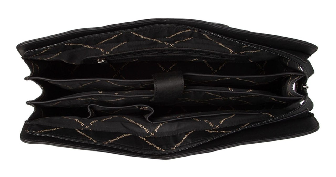 THE CHESTERFIELD BRAND Handtaschen schwarz Fidenza