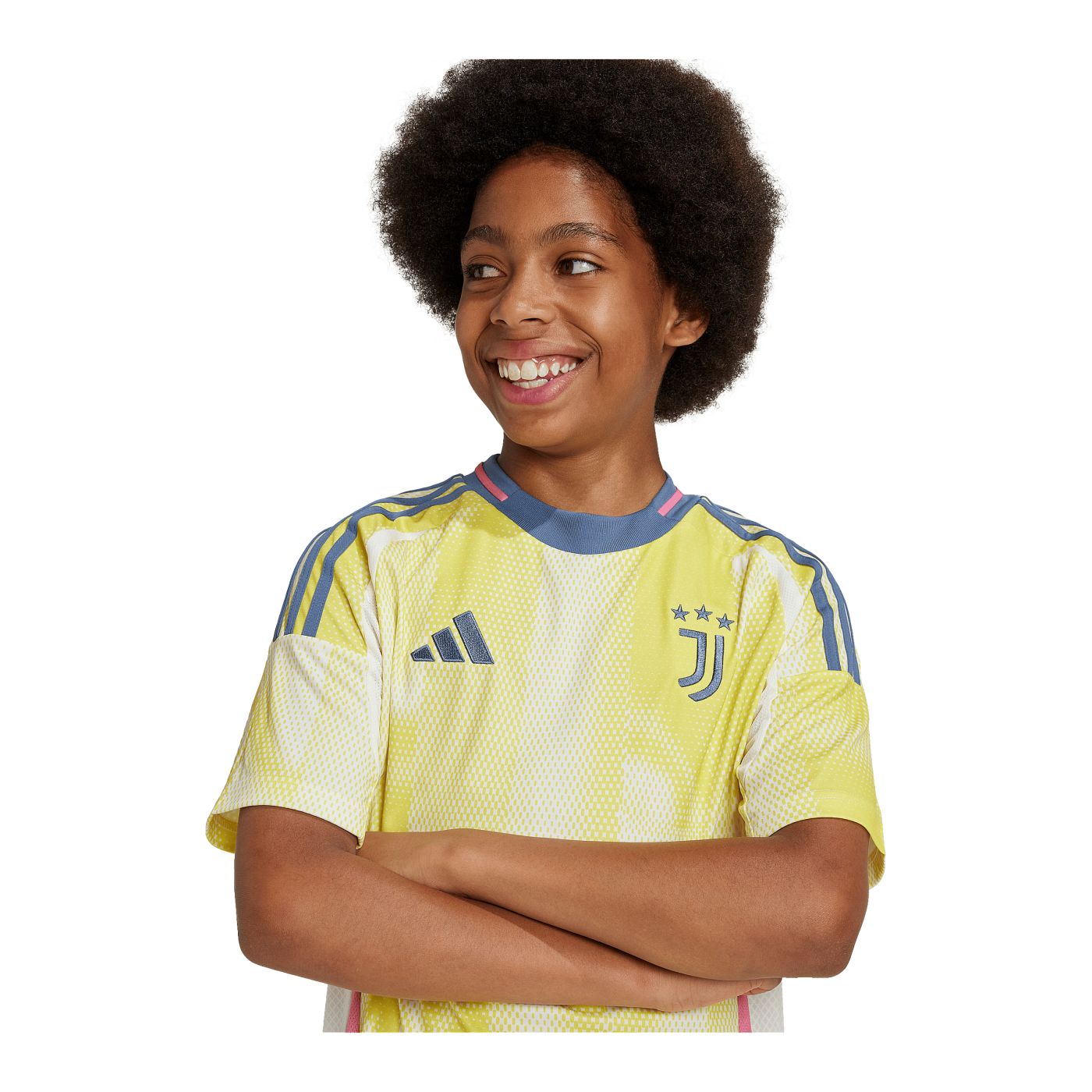 adidas Juventus Turin Trikot Away 2024/2025 Kids Gelb
