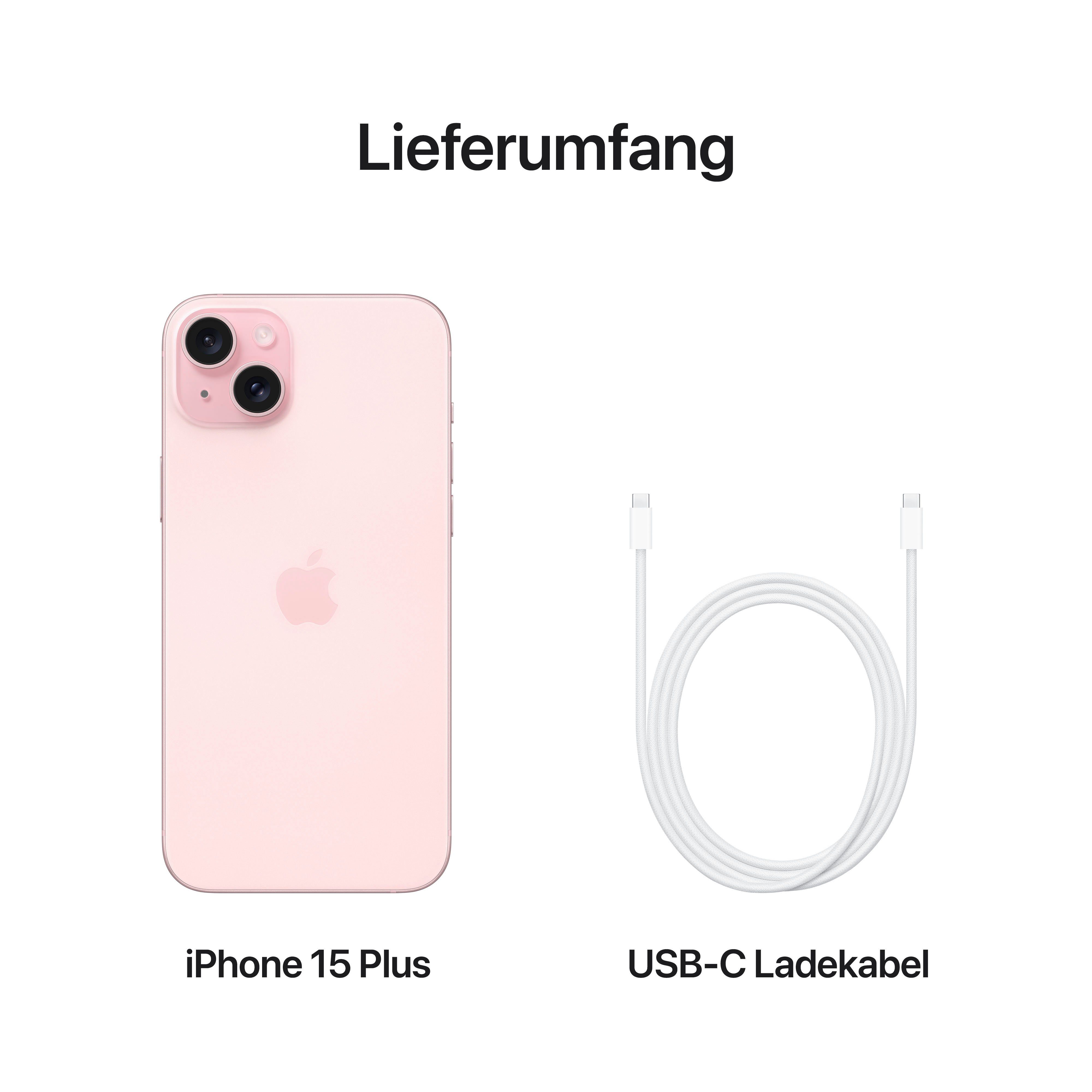 Apple iPhone 15 Plus 256GB Smartphone (17 cm/6,7 Zoll, 256 GB Speicherplatz, 48 MP Kamera)
