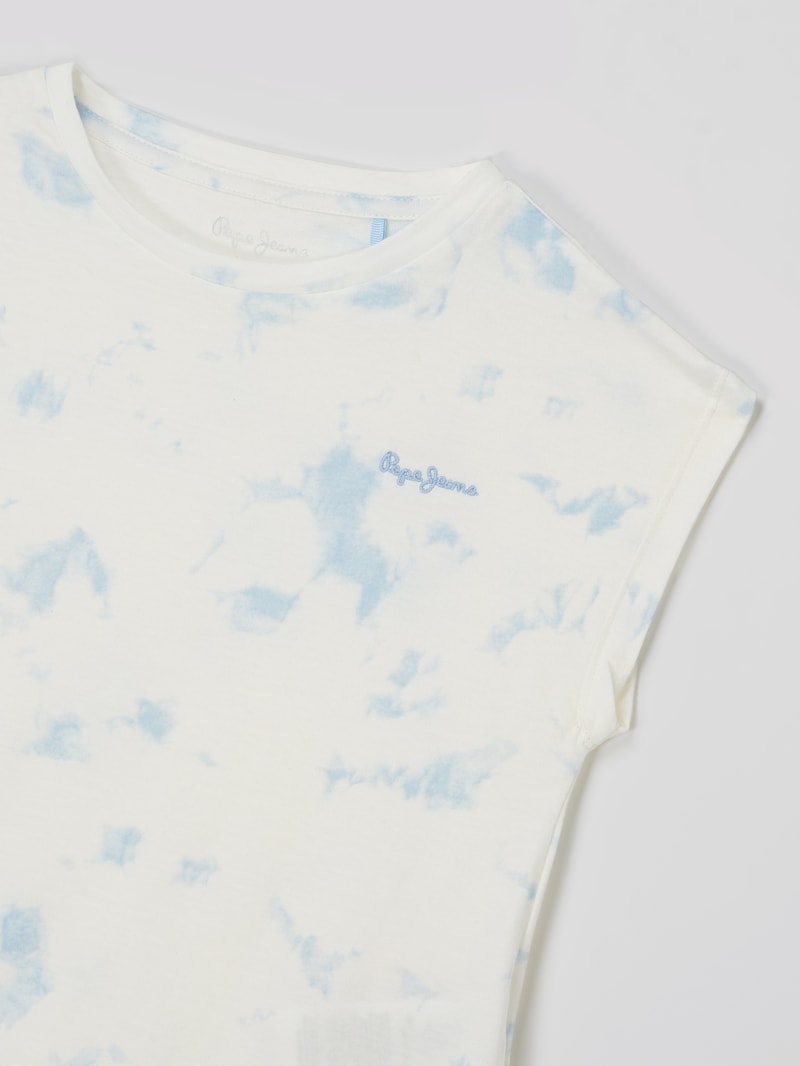 Shirt im Batik-Look Modell 'Hilary' in bleu