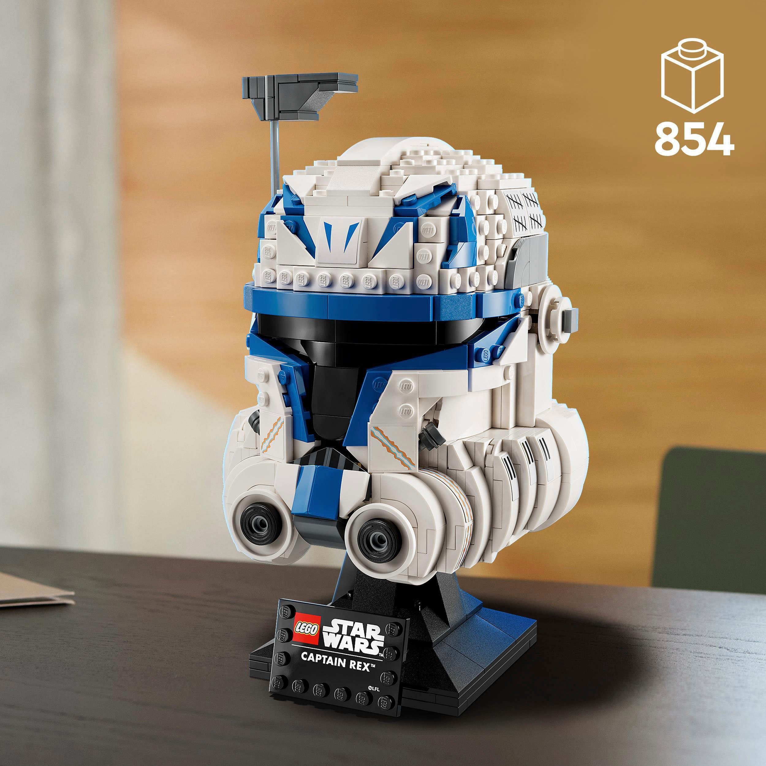 LEGO® Konstruktionsspielsteine Captain Rex™ Helm (75349), LEGO® Star Wars, (854 St)