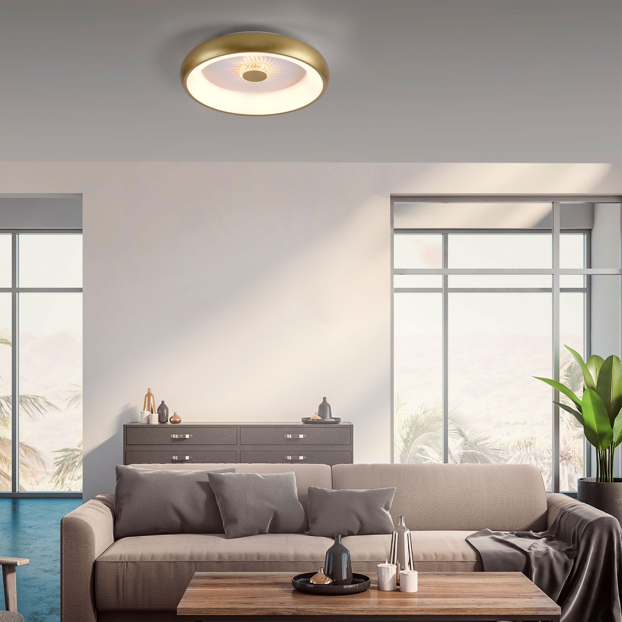 JUST LIGHT.LED-Deckenleuchte 1flg