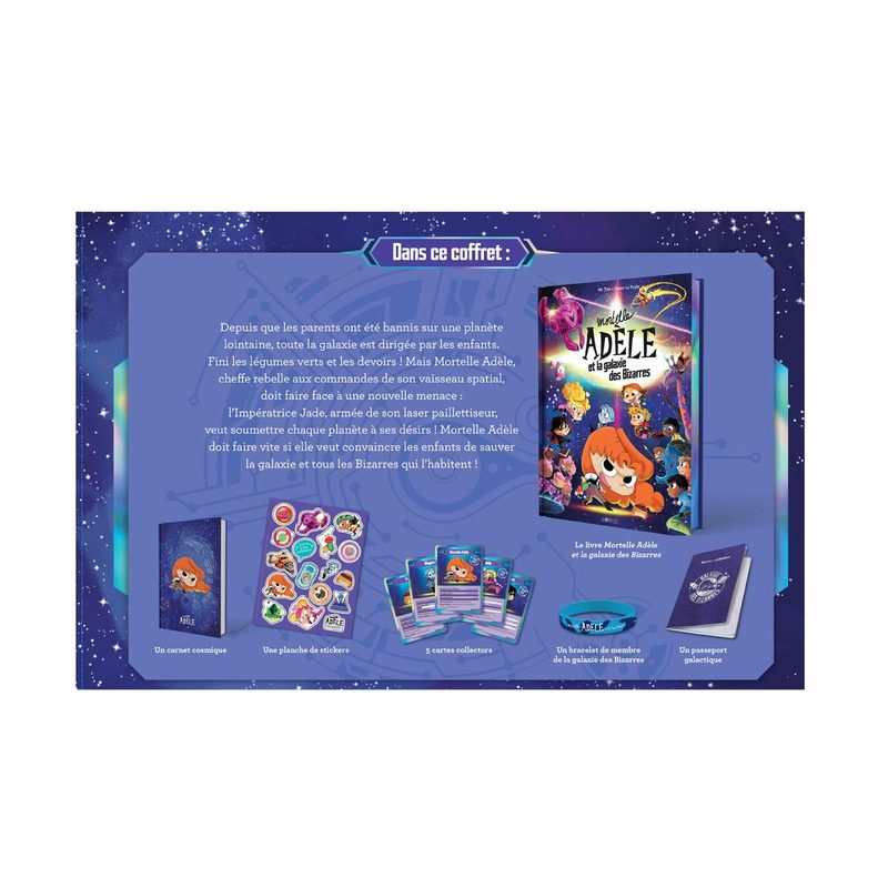 Mortelle Adèle le coffret galactique - Bayard Jeunesse