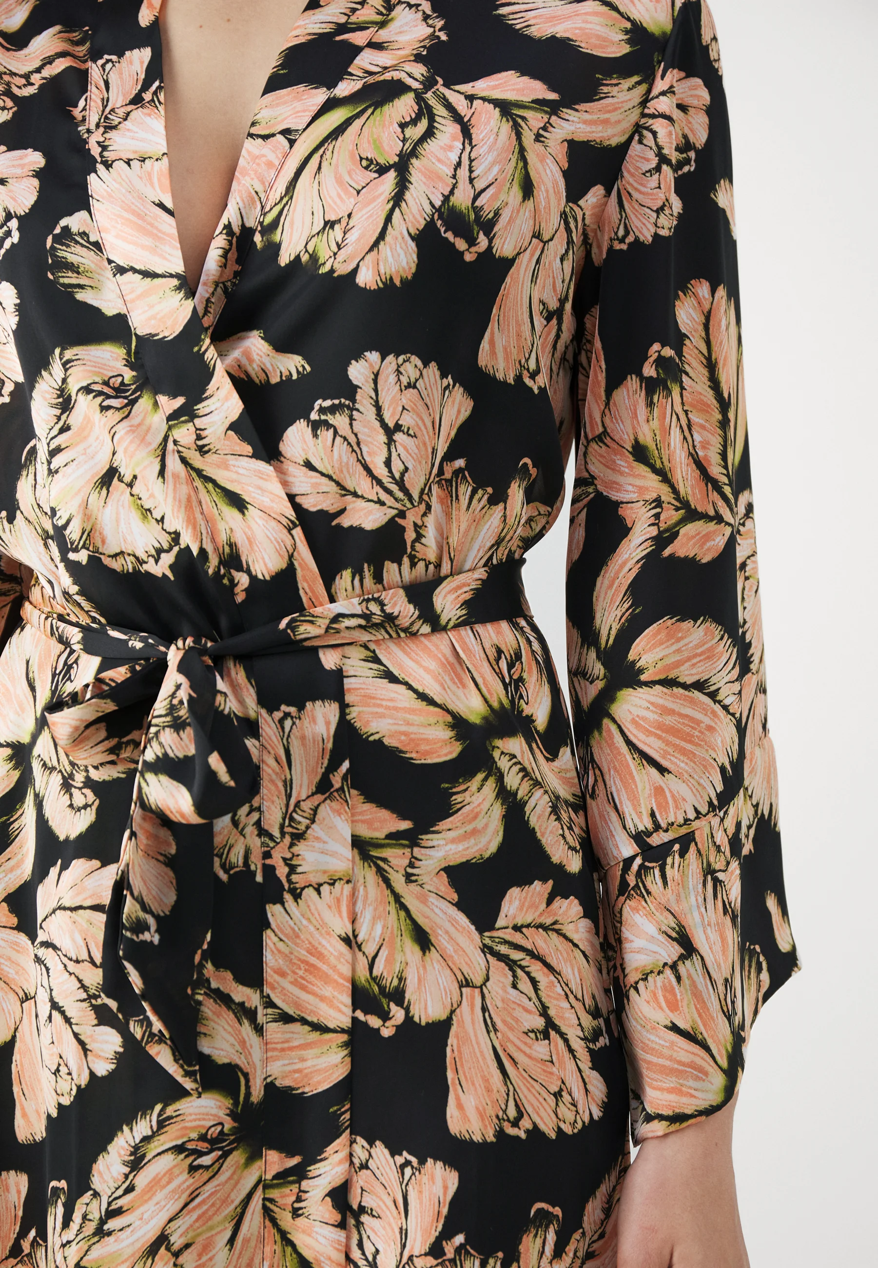 Hunkemöller KIMONO FLORAL NIGHTS - Albornoz