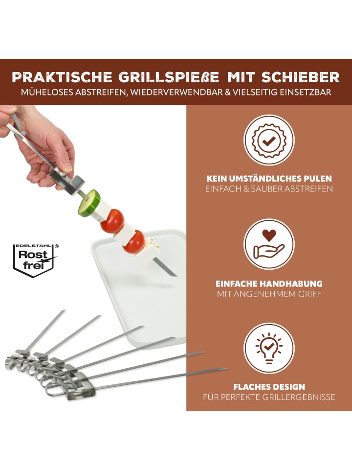 bremermann Veggie Grill-Set ca. 32 x 1,5 x 18,5 cm (B/H/T) günstig kaufen onesize