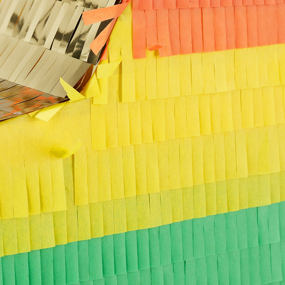 Pinata Stern bunt-gold