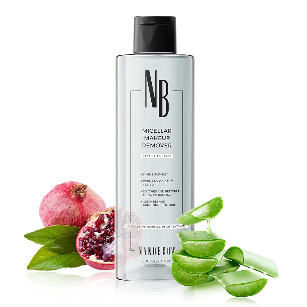 Nanobrow micellar makeup remover 200 ml