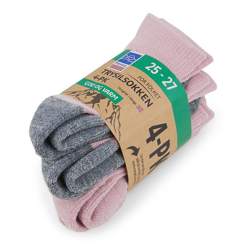 Trysil Trysilsokk 4-pk str 25/27 God og Varm