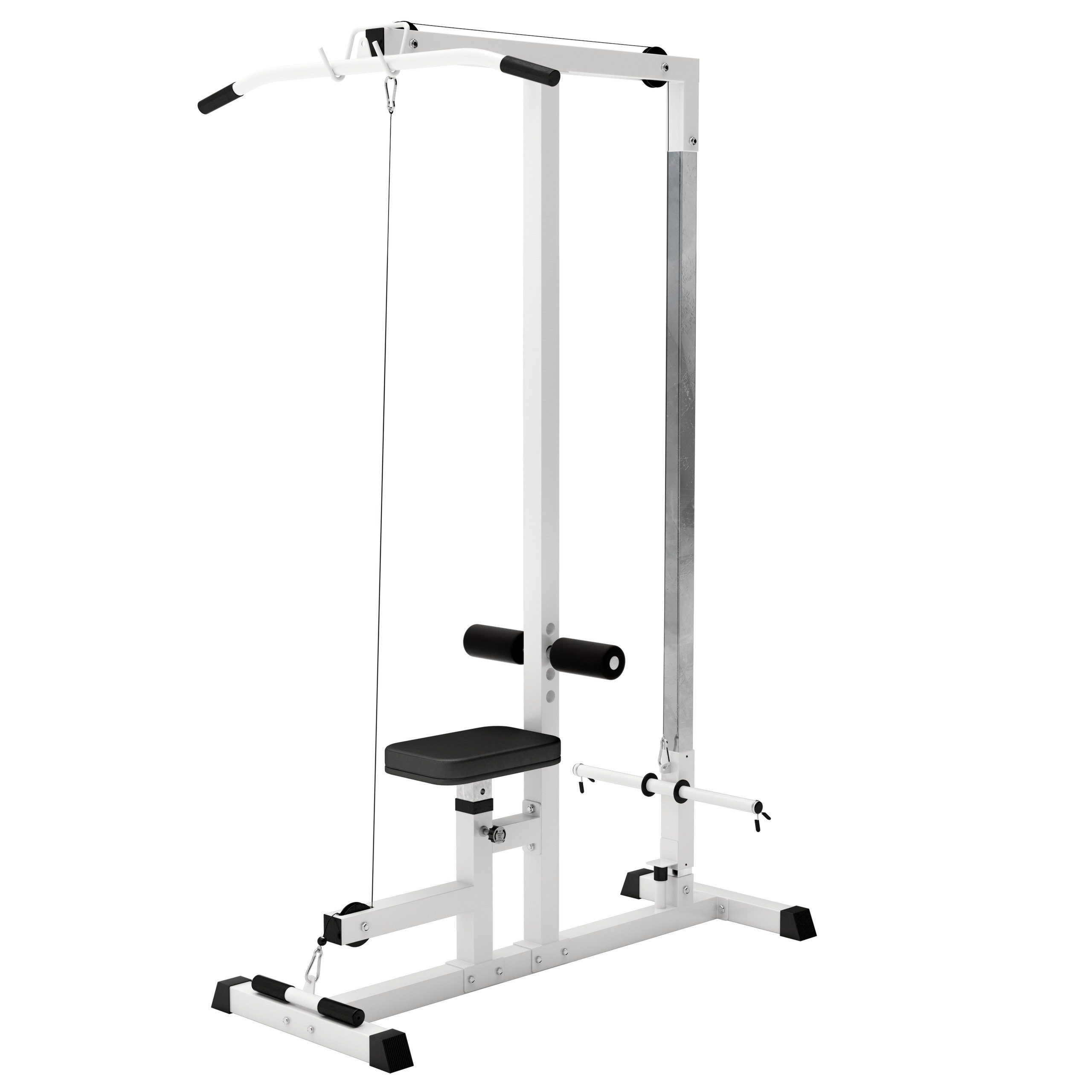 GORILLA SPORTS Kraftstation Latzugstation, Verstellbar, Latzugturm, Latzugmaschine, Fitnessstation, (1-tlg)