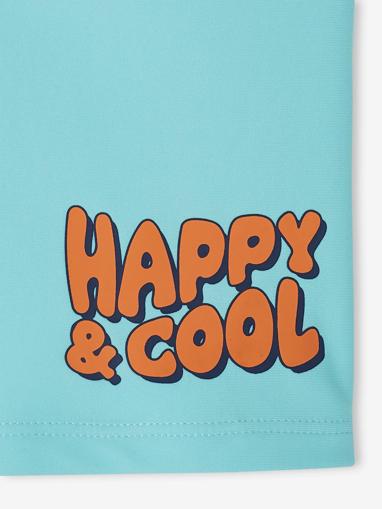 Vertbaudet Jungen Badehose Oeko-Tex - aqua