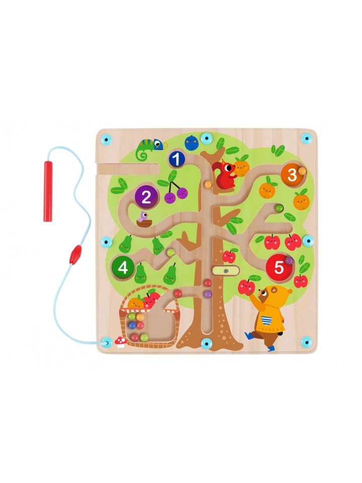 Tooky Toy Holzspielzeug Labyrinth-Baum in bunt günstig kaufen onesize