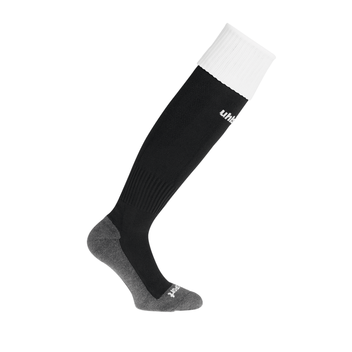 Uhlsport Club Stutzenstrumpf Schwarz Weiss F01