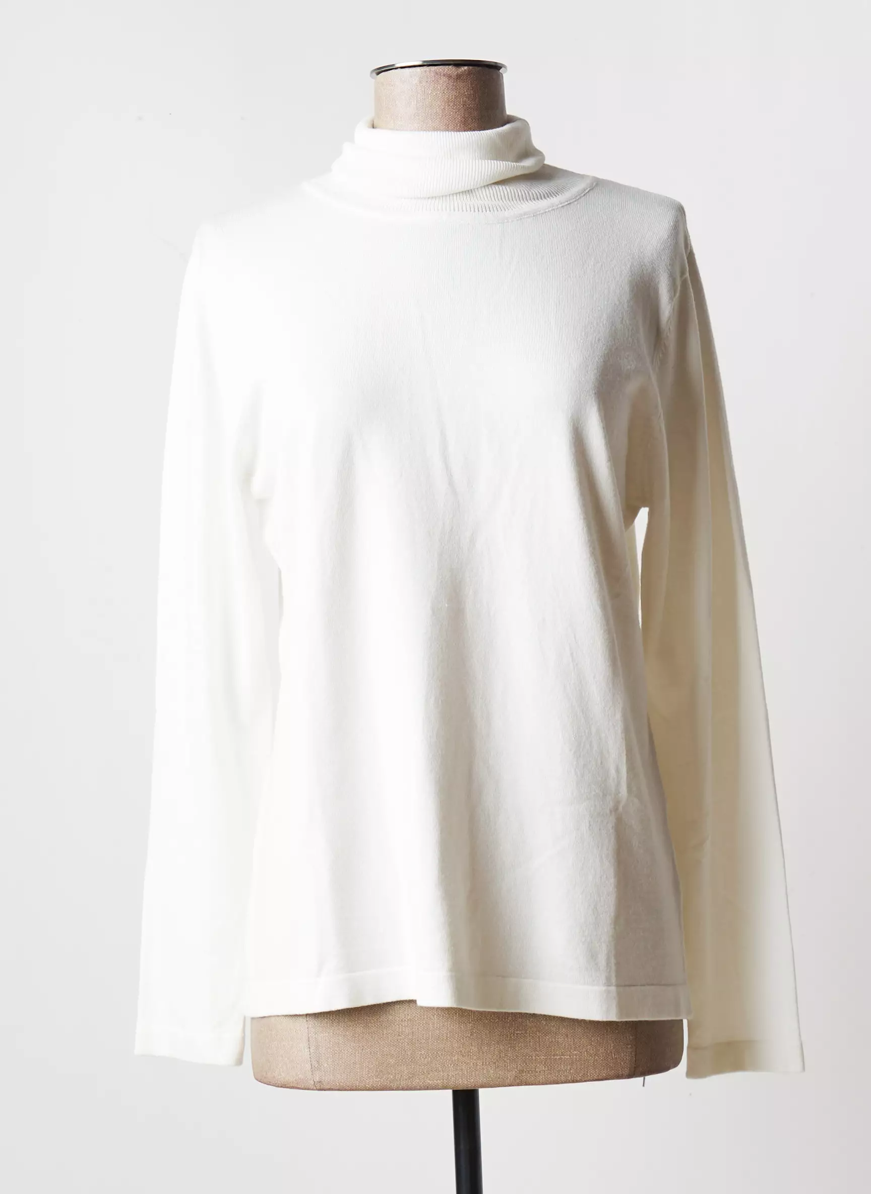 Chanon Cols Roules Femme couleur blanc