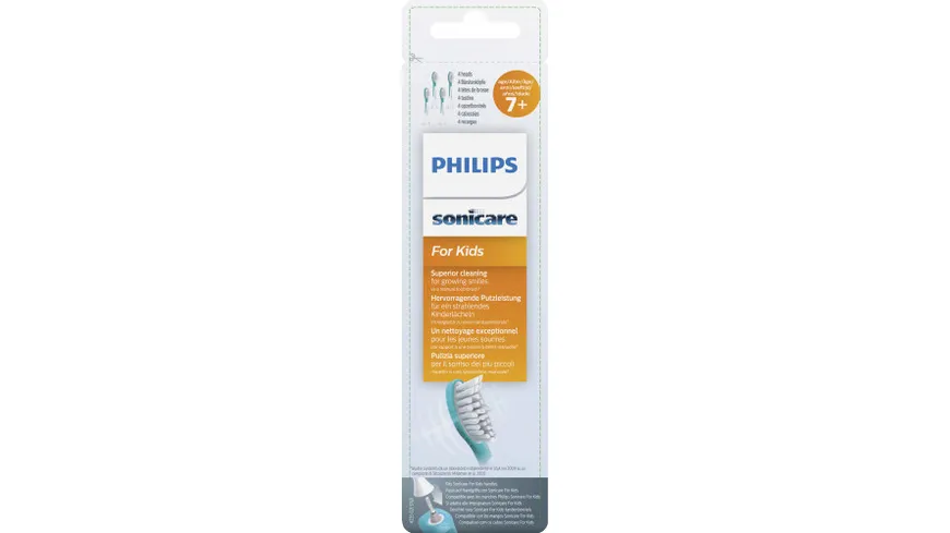 PHILIPS Sonicare For Kids Bürstenköpfe, 7+
