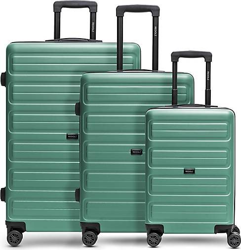 REDOLZ Essentials 08 3-SET 4 Rollen Kofferset 3-teilig